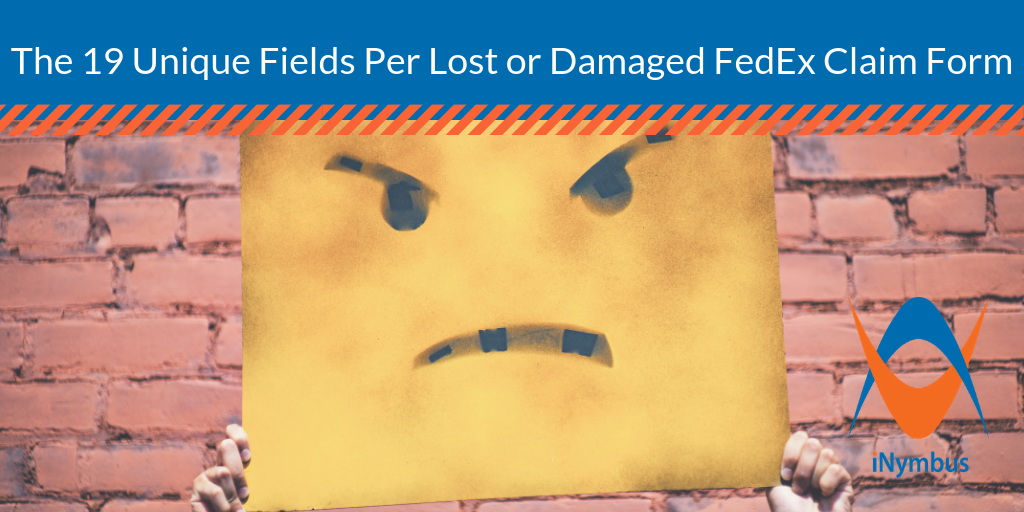 19 Unique Fields Per Lost or Damaged FedEx Claim Form Blog Header 1024 x 512 - Nov 2018