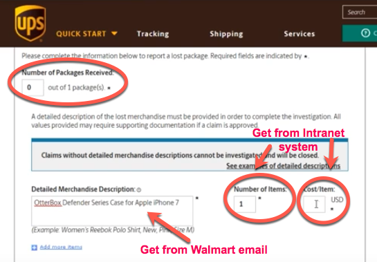 UPS Freight Claim Problem