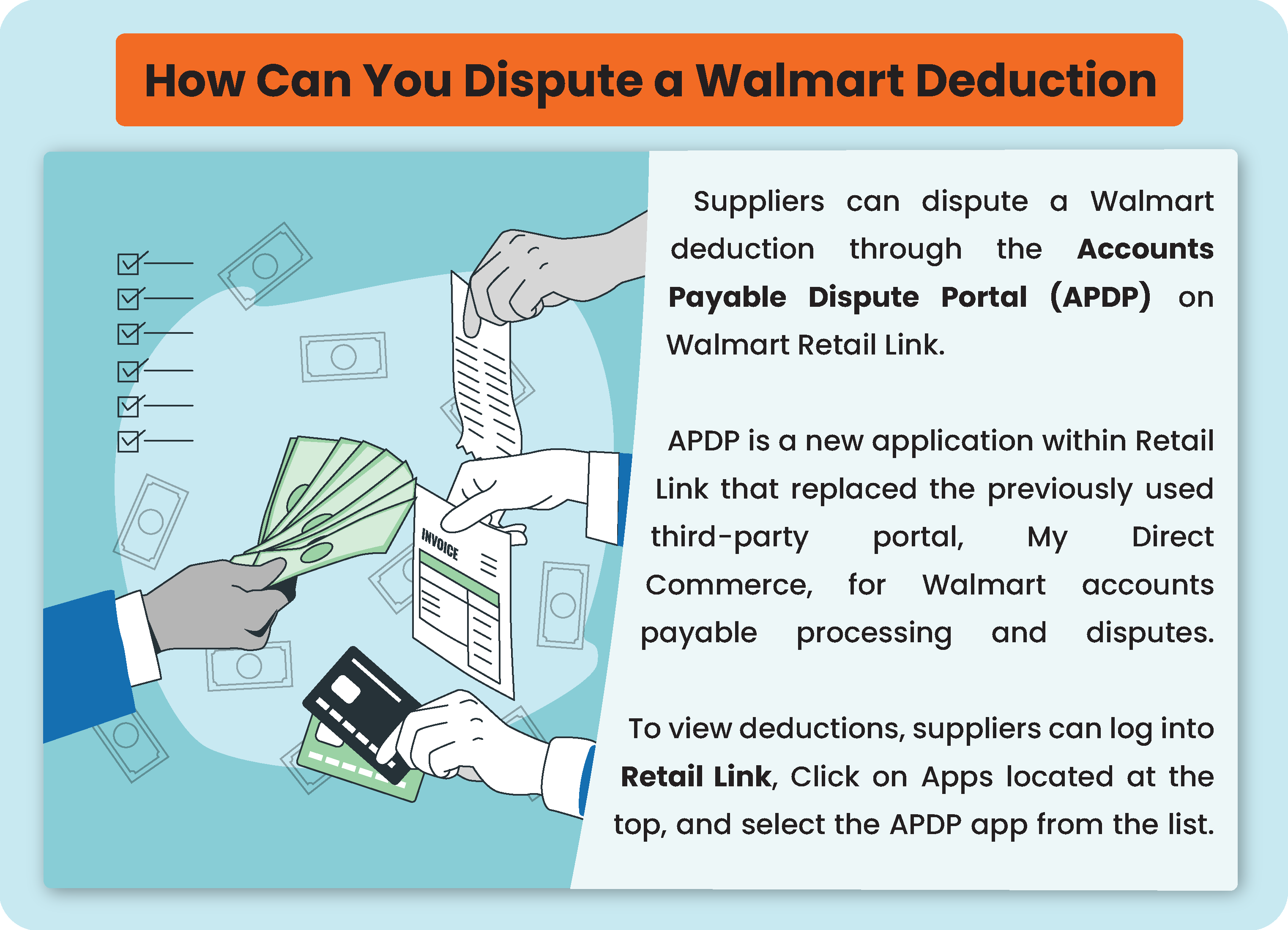 How to Dispute on Walmart APDP