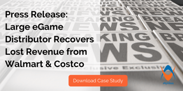 Press Release: eGame Distributor Automates Retailer Shortage and Returns Claims to Recover Lost Revenue