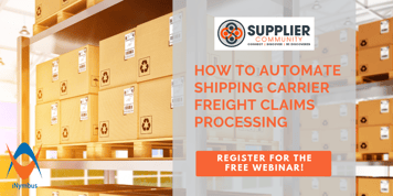 Webinar: How to Automate Shipping Carrier Freight Claims Processing - Registration Now Open!