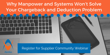 Press Release: iNymbus Hosting Webinar with Supplier Community on Automating Deduction Processing