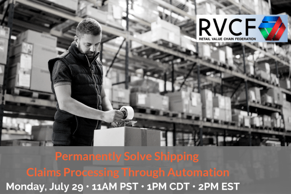 Webinar July 29 2PM EST:&nbsp;Permanently Solve Shipping Claims Processing Through Automation