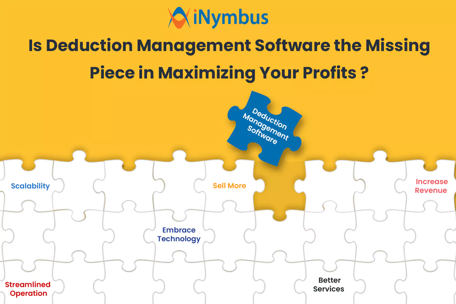 Deduction Management Software for maximizing your profits | iNymbus