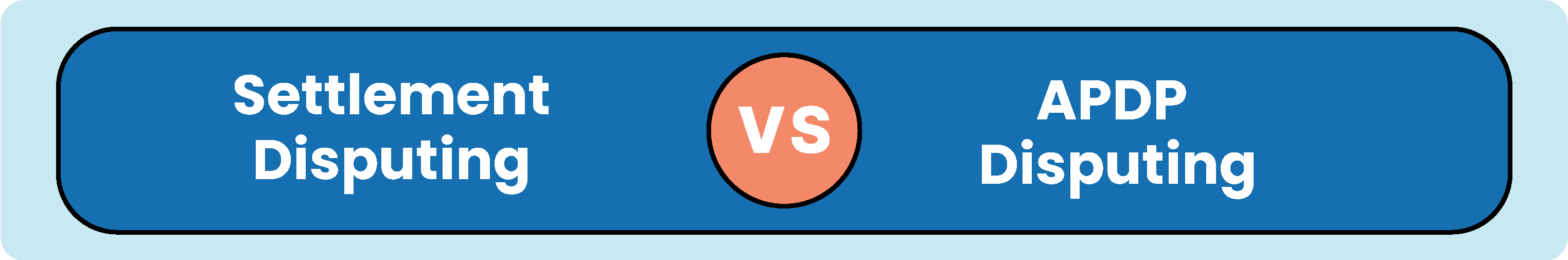 Settlement Vs APDP Disputing