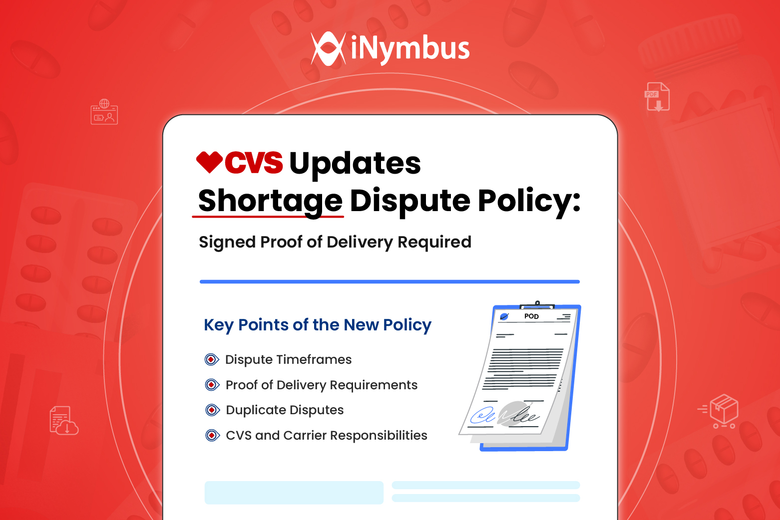 CVS Updates Shortage Dispute Policy: Signed Proof of Delivery Required