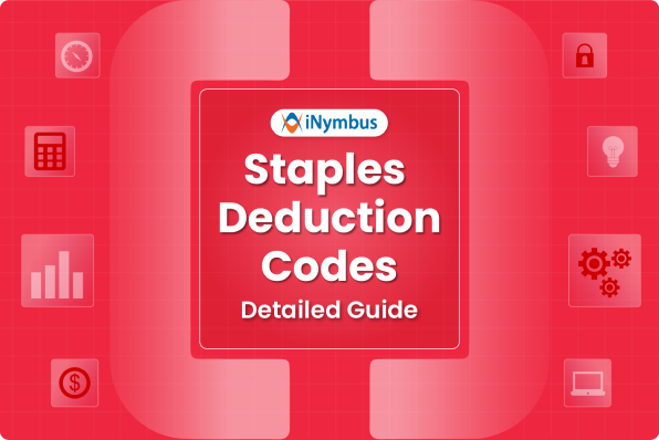 Staples Deduction Codes | iNymbus